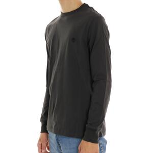T-SHIRT DUNSTAN RIVER LS NERO